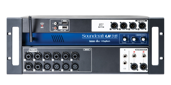 5056219 UI-16 DIGITAL MIXER, 16-INPUT RACK MIXER WITH WIRELESS CONTROL